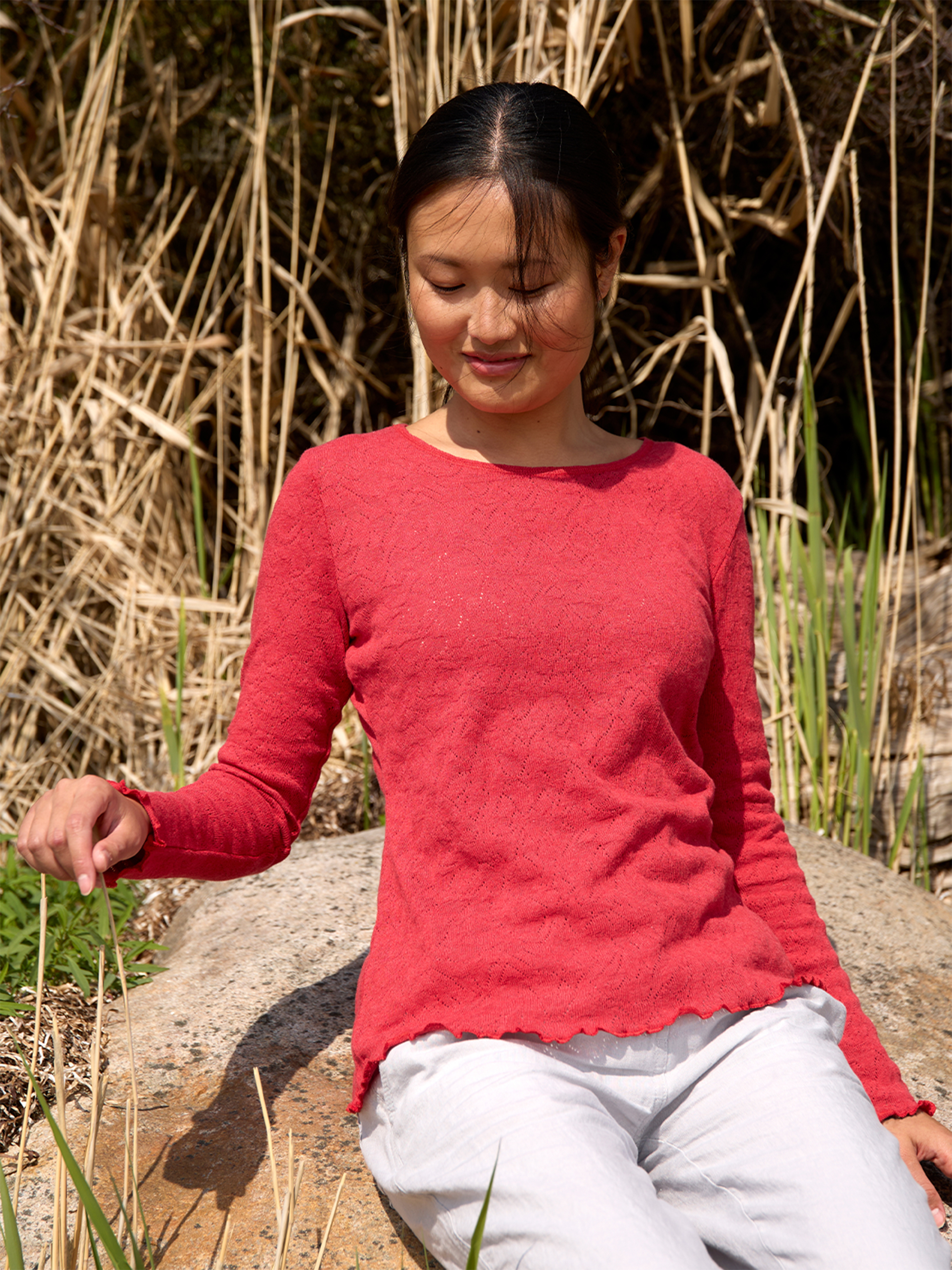 Kajsa shirt jacquard